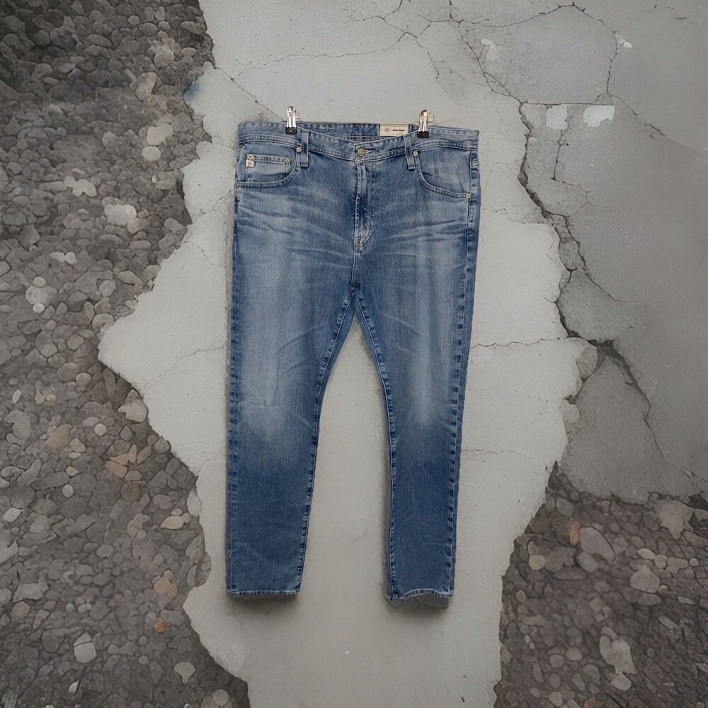 AG Adriano Goldschmied Jeans Men's The Tellis Modern Slim Straight Blue 38x33